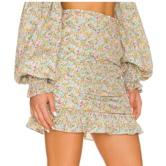 For Love & Lemons Raleigh Crop Top & Skirt Set Size S - Picture 7 of 7